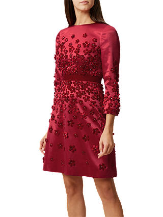 Hobbs Lavinia Dress, Red