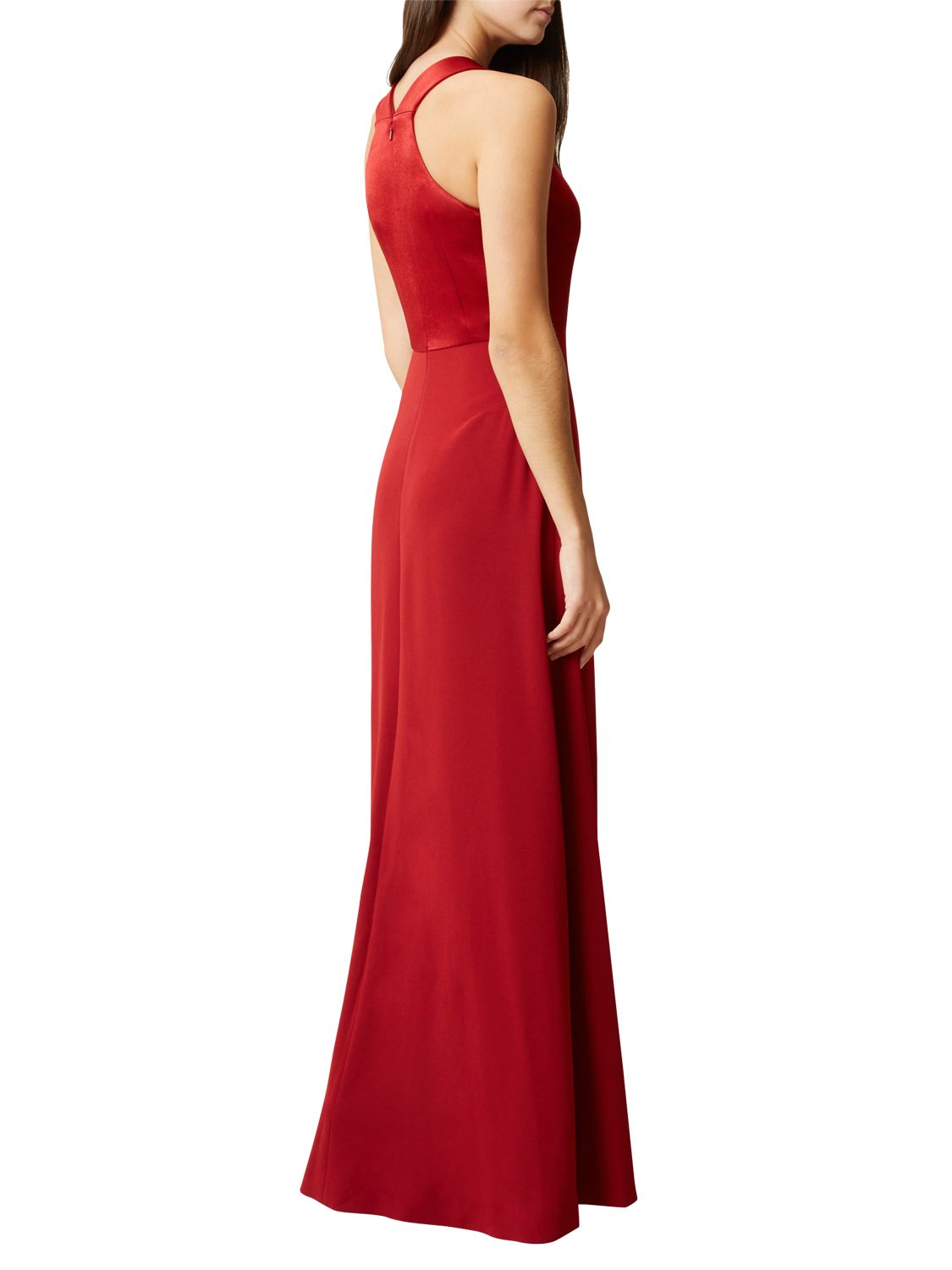 Hobbs Eliana Tailored Maxi Dress, Red