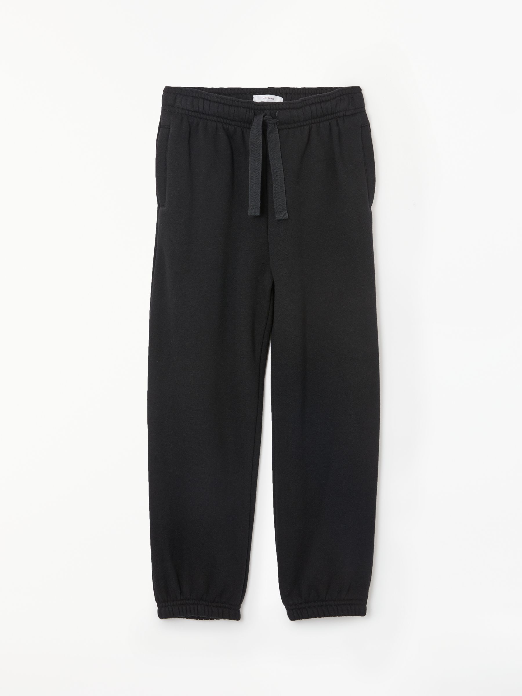 black jogging bottoms school