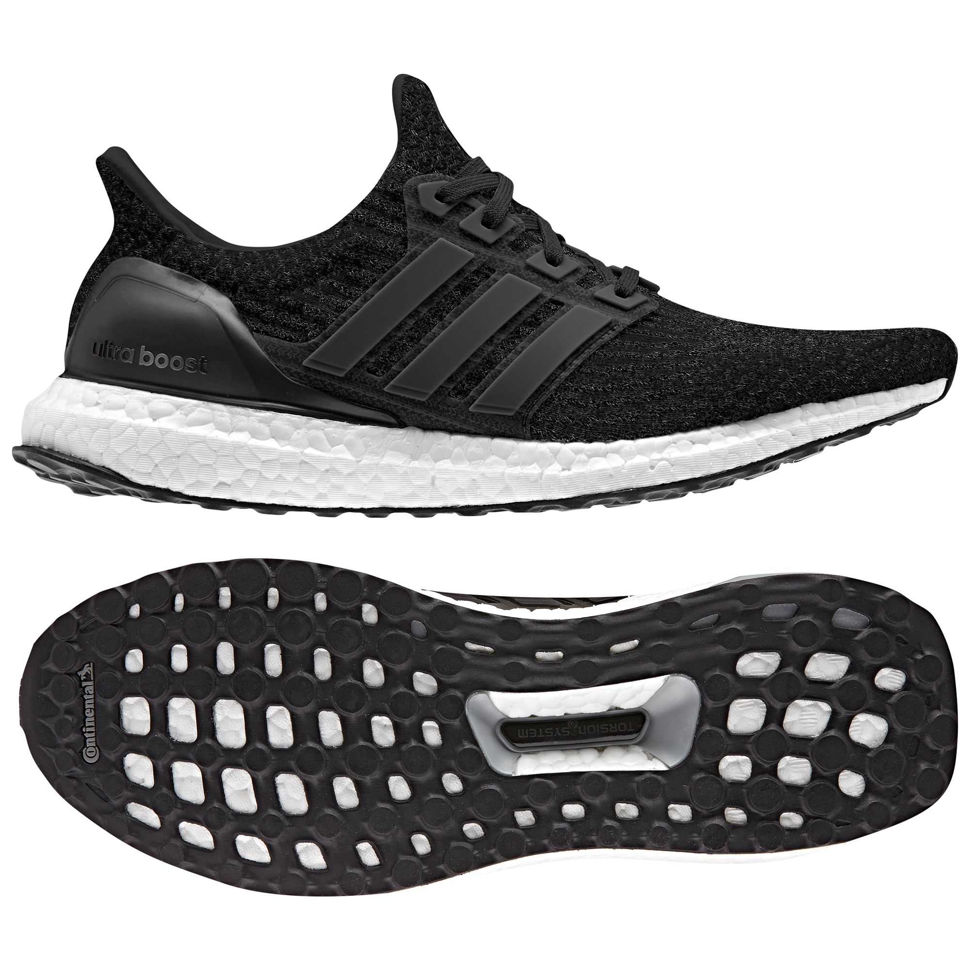 adidas ultraboost women's running shoes core black