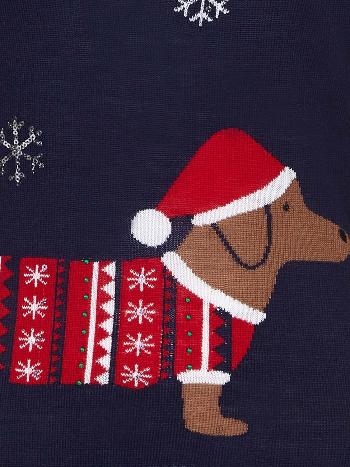dachshund christmas jumper mens