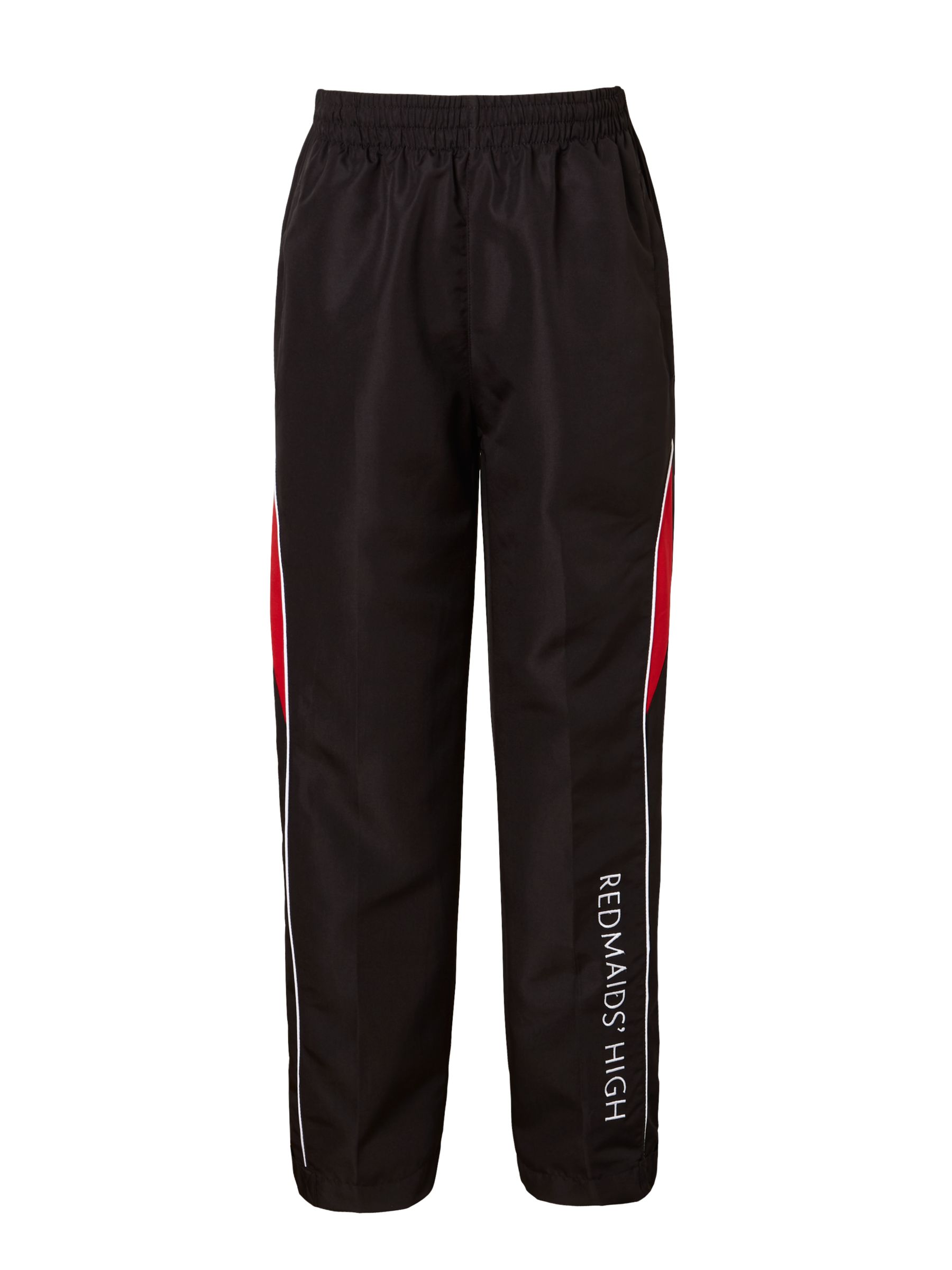 high waisted black tracksuit bottoms