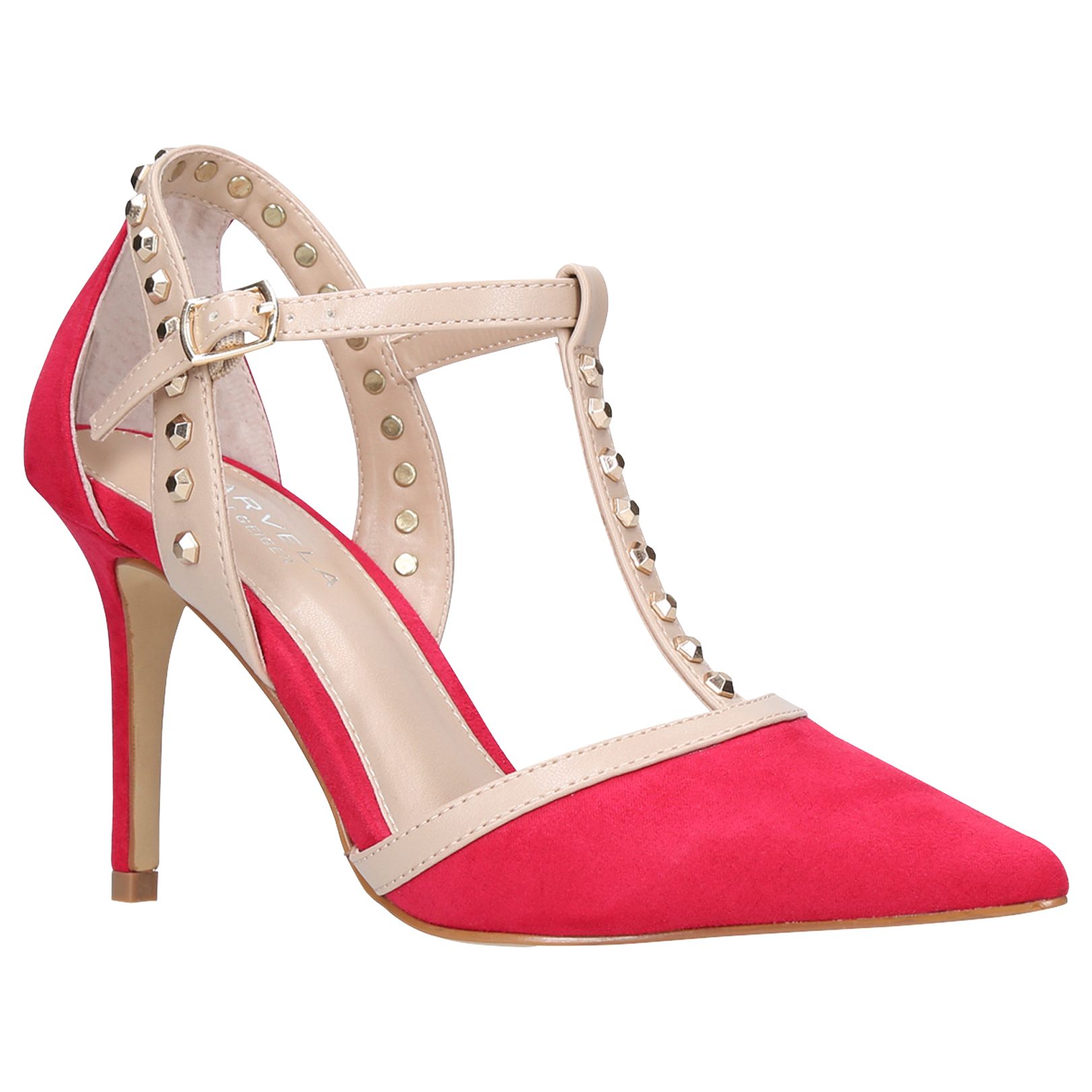 carvela studded heels