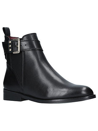 KG Kurt Geiger Rusty Ankle Boots, Black Leather