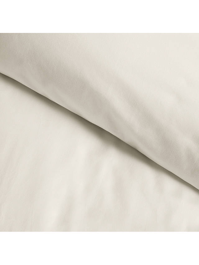John Lewis Specialist Temperature Balancing 400 Thread Count Cotton Standard Pillowcase, Cream