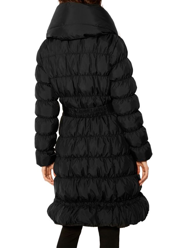 Karen millen feather sale down coat