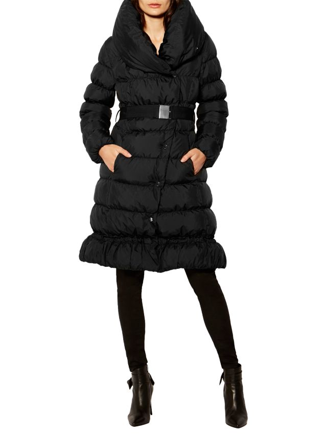 Karen millen clearance feather down coat