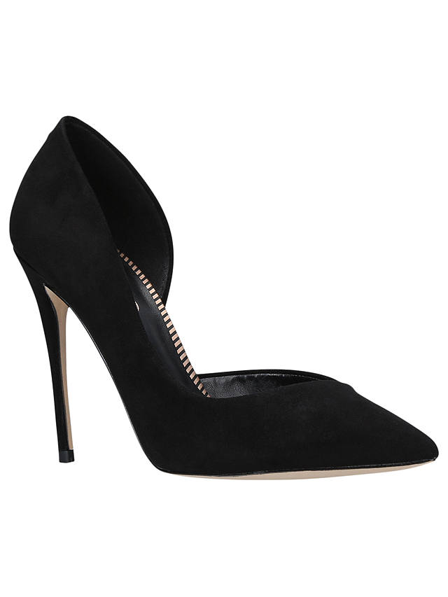 Miss KG Alexandra High Heel Pointed Toe Court Shoes, Black at John ...