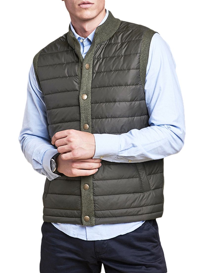barbour essential gilet vest