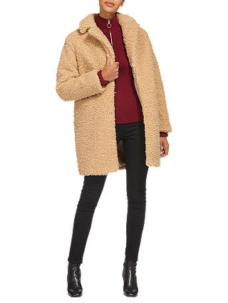 Whistles Ultimate Teddy Coat, Neutral