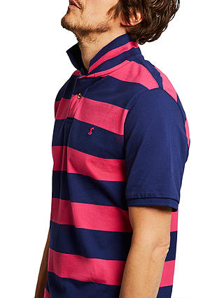 Joules Filbert Short Sleeve Stripe Polo Shirt
