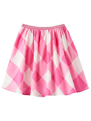 Little Joule Girls' Carousel Woven Skirt, Pink