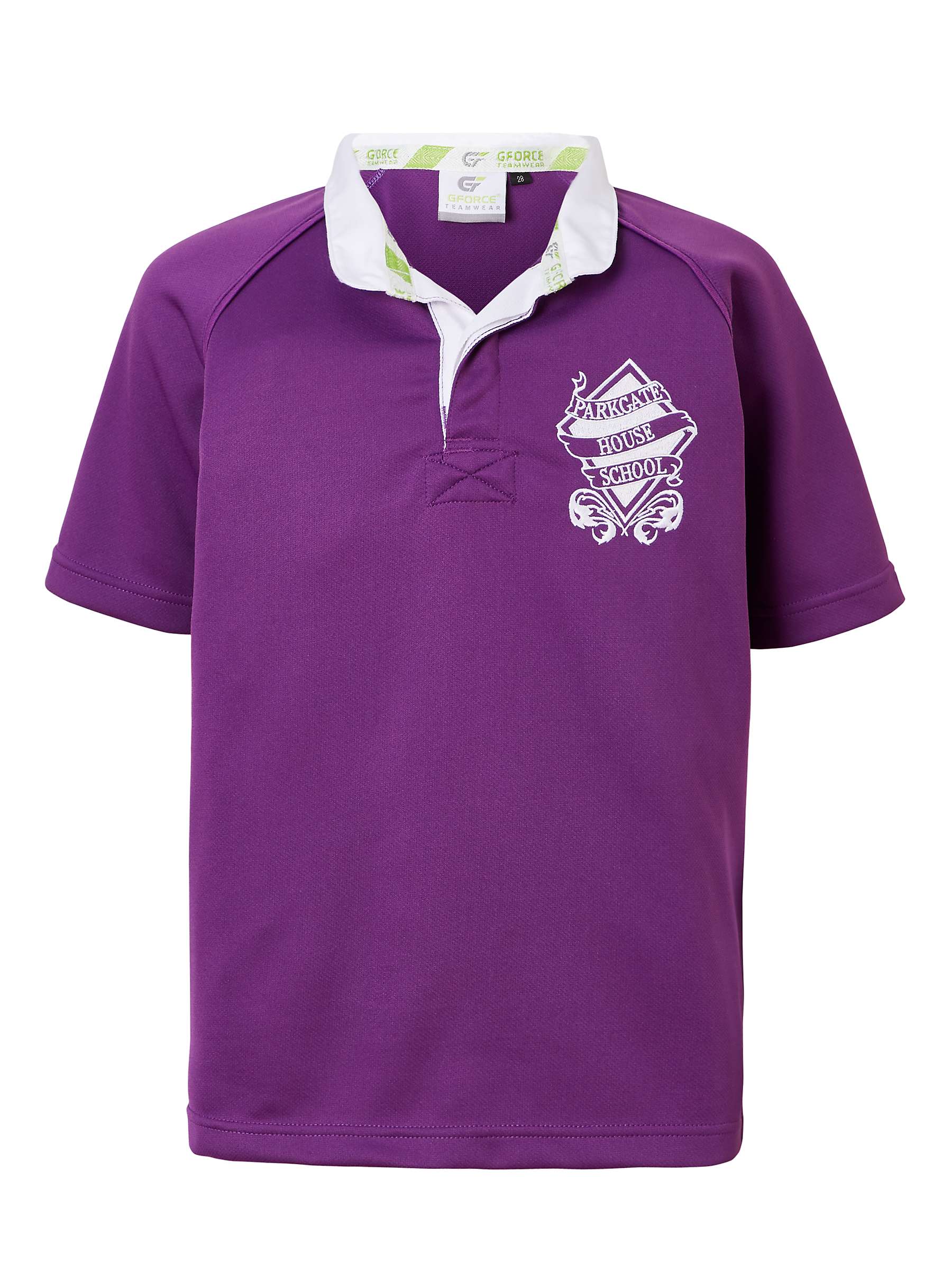 Buy Parkgate House School Sports Shirt, Purple Online at johnlewis.com