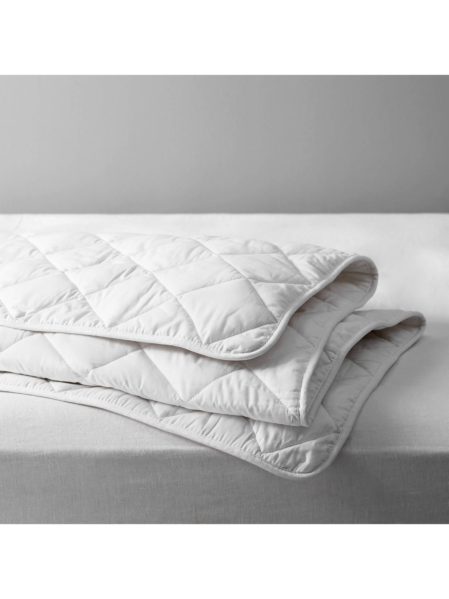 John Lewis Partners Natural Light Cotton Comfort Duvet 2 5 Tog