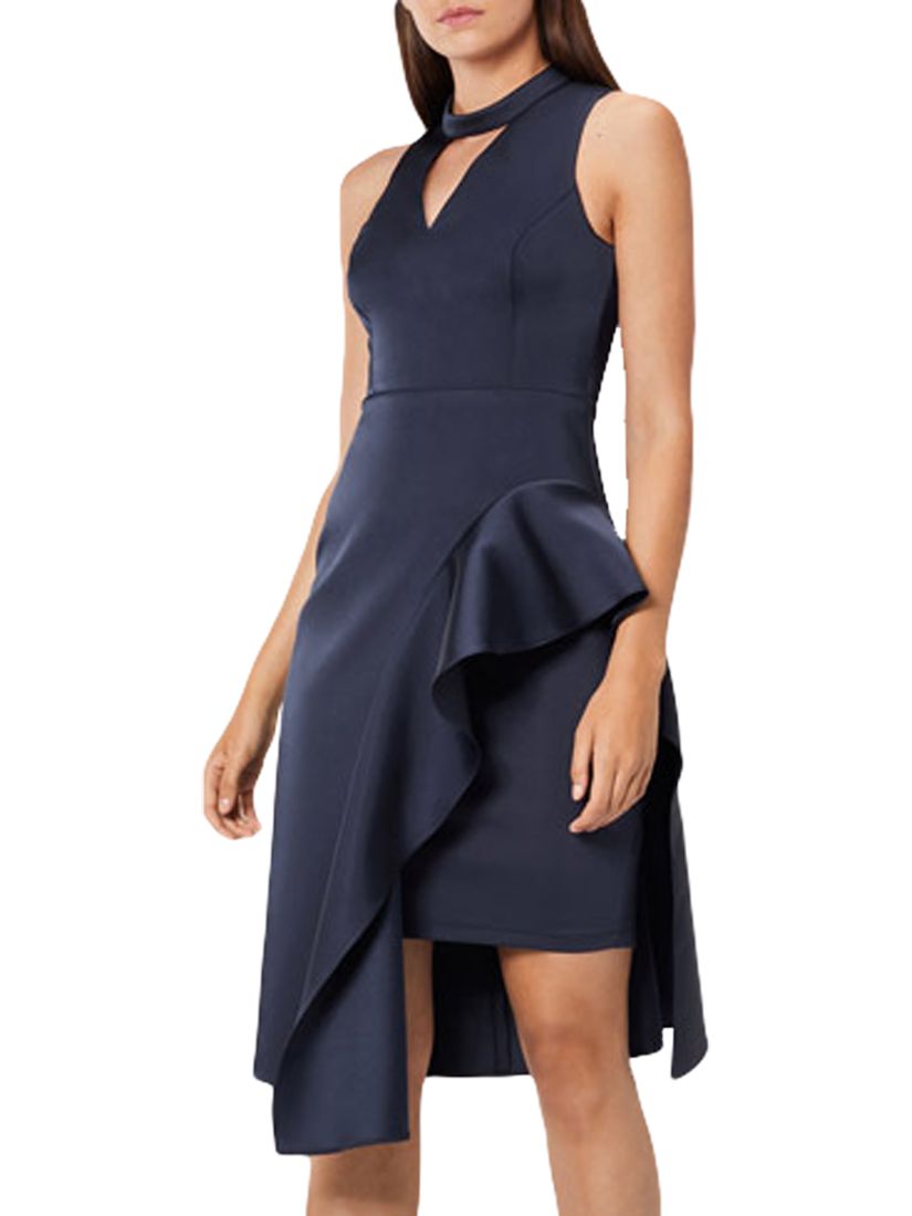 coast carlotta midi dress navy