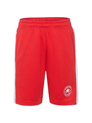 Converse Boys' Mesh Shorts, Red