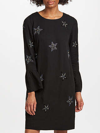 Essentiel Antwerp Star Embellished Dress, Black