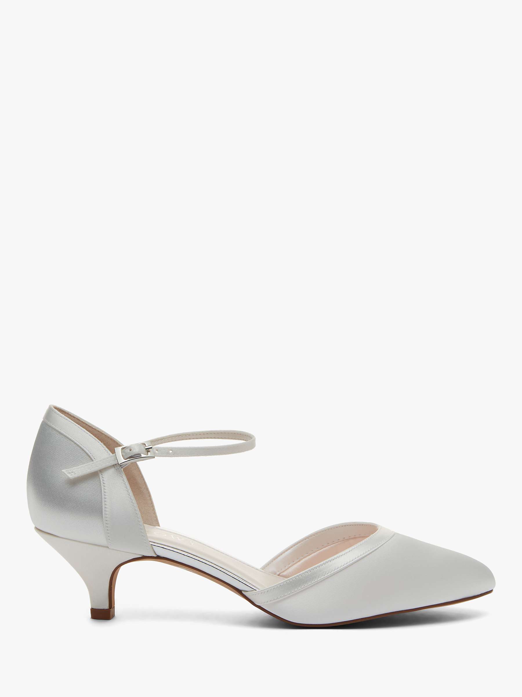 Buy Rainbow Club Brianna Two Part Court Shoes, Ivory Online at johnlewis.com
