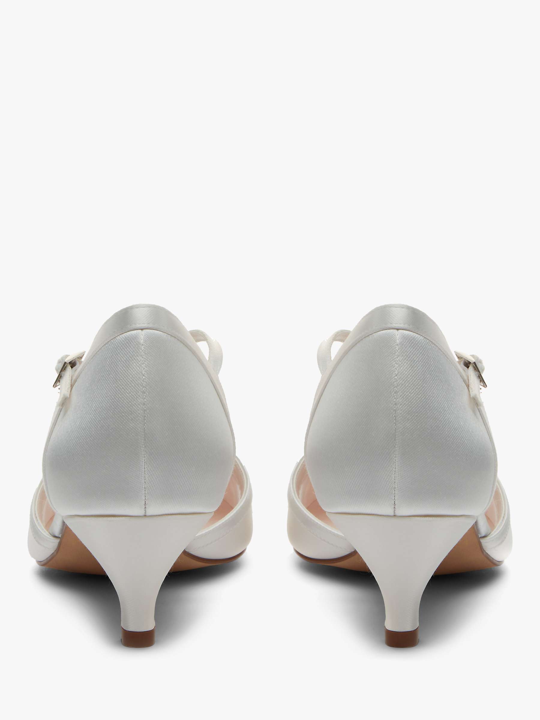 Buy Rainbow Club Brianna Two Part Court Shoes, Ivory Online at johnlewis.com