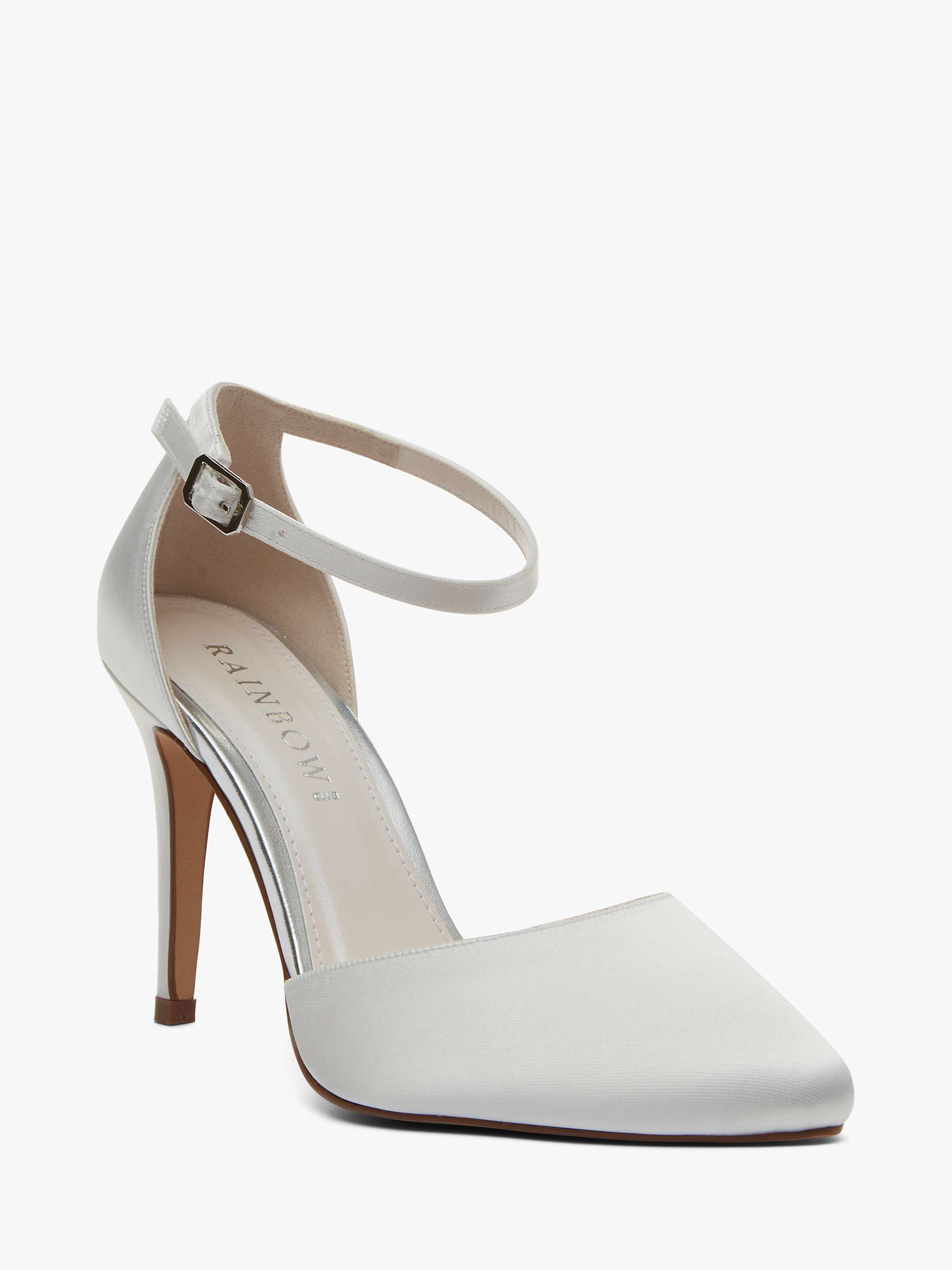 Buy Rainbow Club Carly Court Shoes, Ivory Online at johnlewis.com