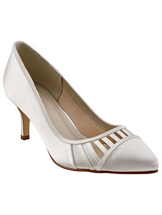 Rainbow Club Danni Cut Out Court Shoes, Ivory