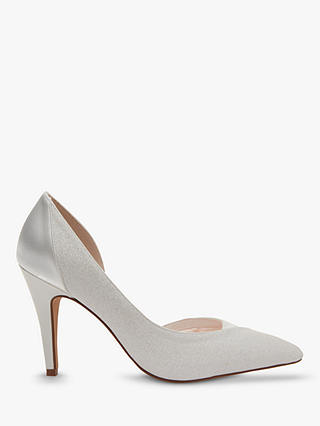Rainbow Club Roux Pointed Toe Court Shoes, Ivory