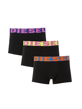 Diesel Branded Waistband Briefs, Pack of 3, Orange/Yellow/Red