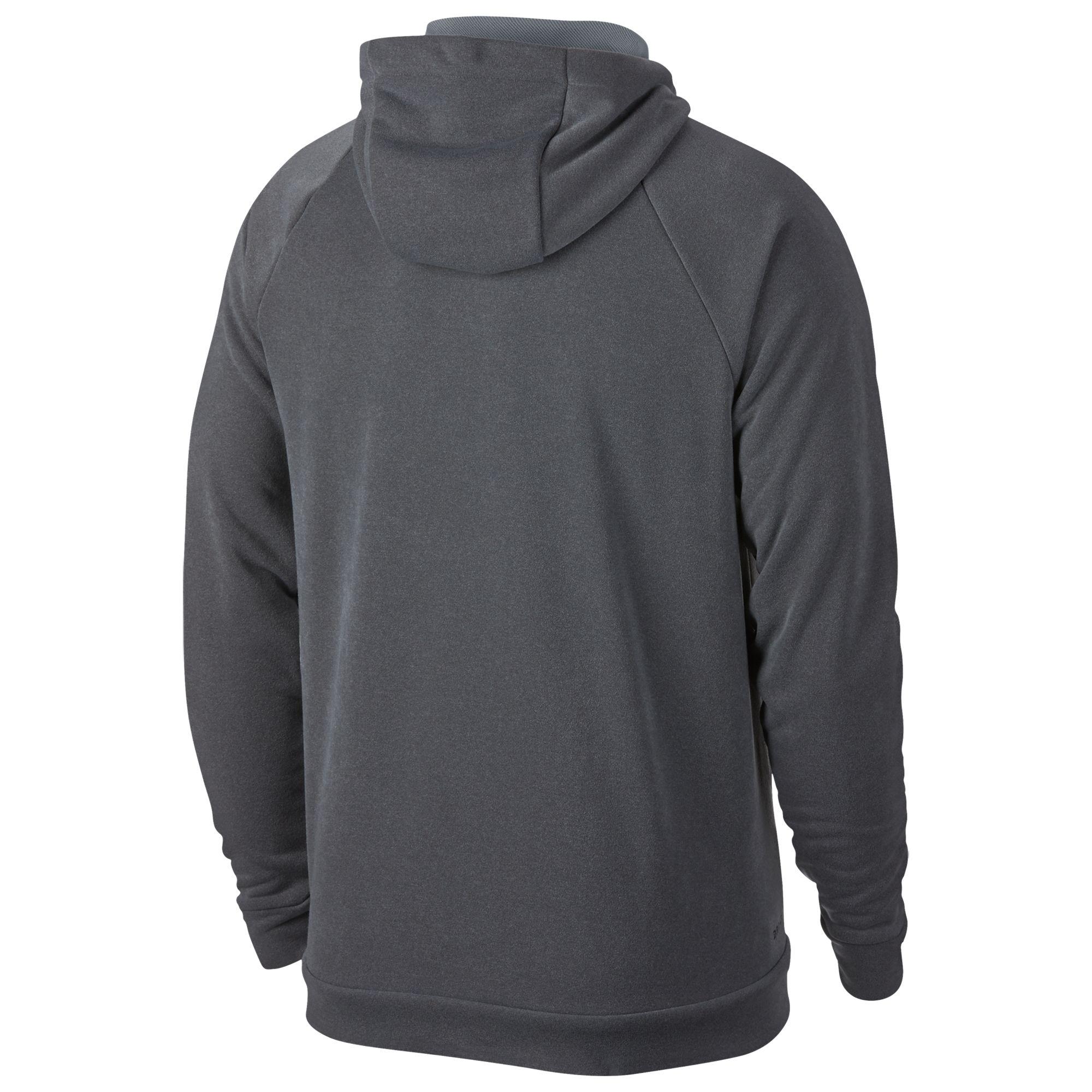 dark grey nike zip up hoodie