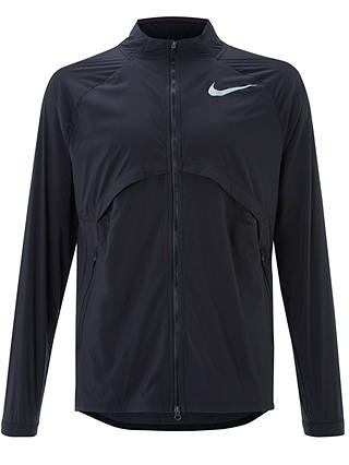 Nike Shield Convertible Running Jacket, Black
