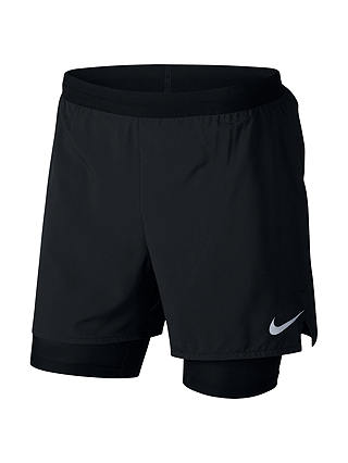 Nike Flex Stride 2 in 1 Running Shorts, Black