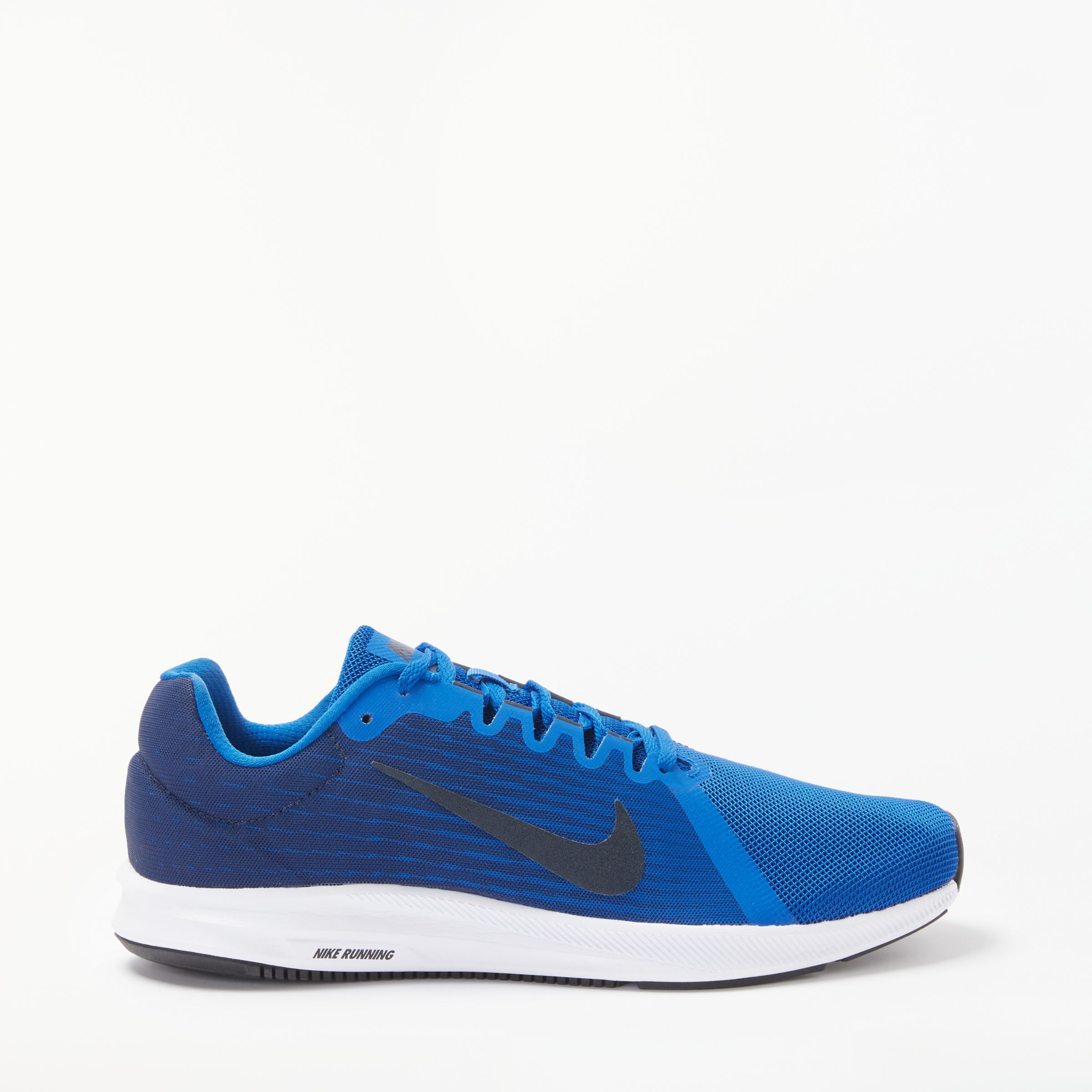 Nike Downshifter 8 Running Shoes, Blue/Black/White