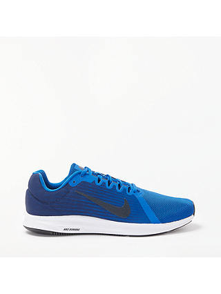 Nike Downshifter 8 Men's Running Shoes, Blue/Black/White