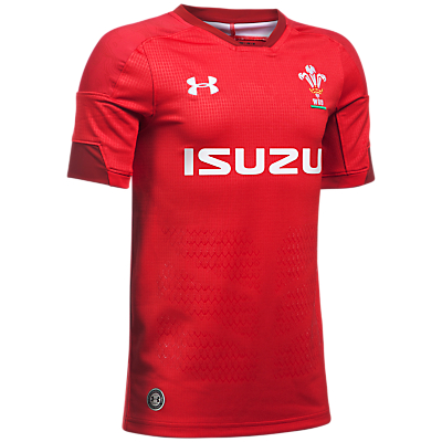 Under Armour 2018 Official Welsh Rugby Union Children's Home Shirt Review