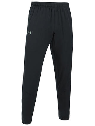 Under Armour Storm Out & Back Running Trousers, Black/Reflective Silver