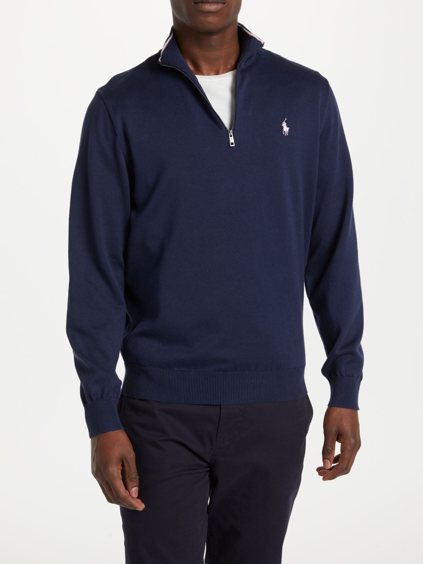 golf half zip sweater