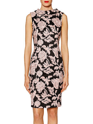 Gina Bacconi Dorothy Floral Embroidered Dress