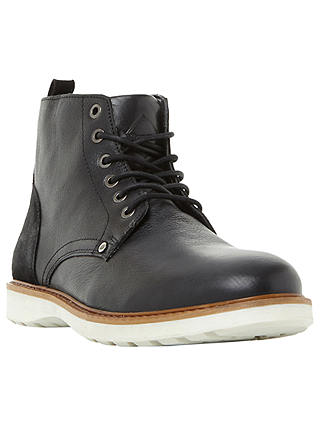 Dune Carlton Contrasting Sole Eyelet Boots