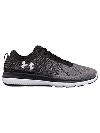 Under Armour SpeedForm Fortis 3 Men's Running Shoes, Black/Grey/White