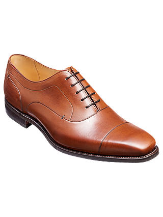 Barker Liam Leather Oxford Shoes, Hazelnut Brown