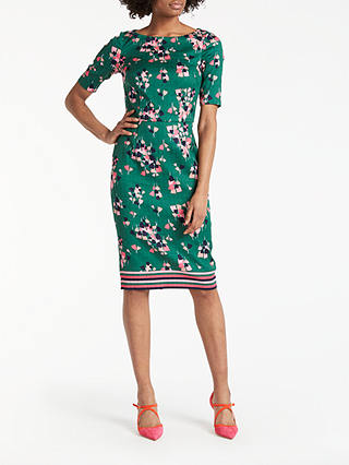 Boden Fleur Fitted Dress at John Lewis & Partners