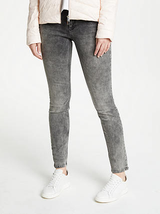 Oui Studded Baxter Jeans, Grey