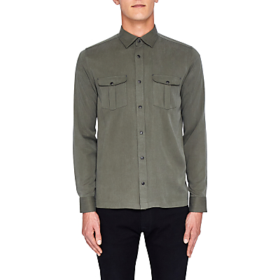 Ted Baker Canz Pleated Pocket Long Sleeve Shirt Review