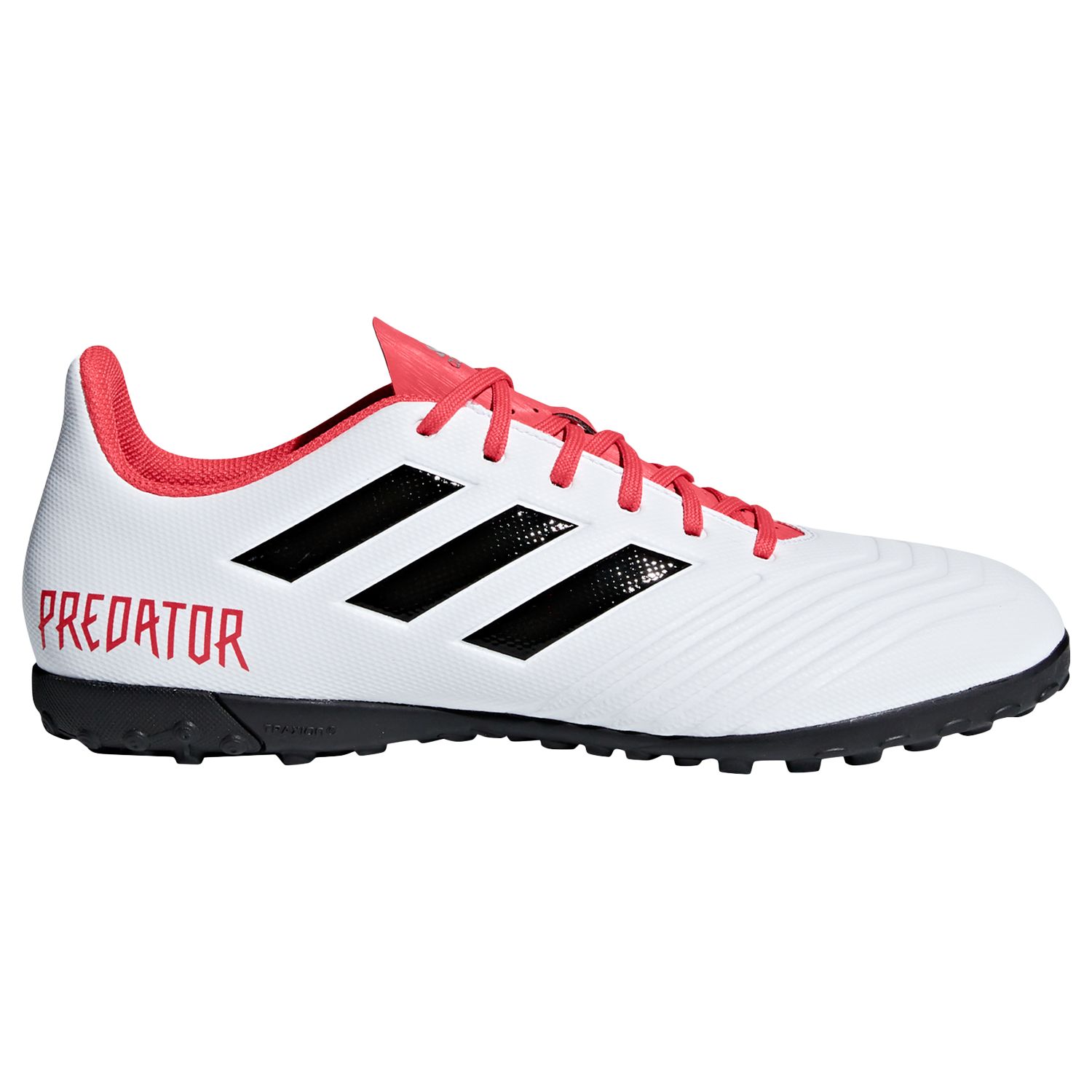 adidas Predator Tango 18.4 Men's Artificial Turf Football Shoes, White, 9