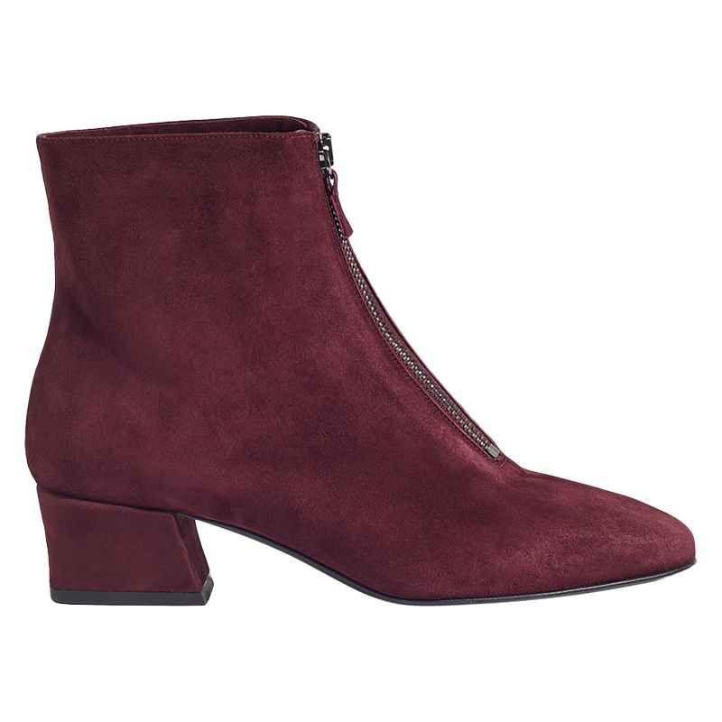 Jigsaw Aldeburgh Zip Front Ankle Boots