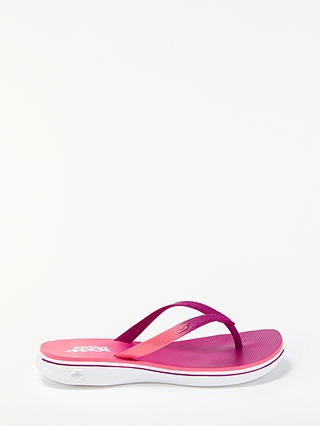 Skechers H2 Goga Flip Flops, Pink