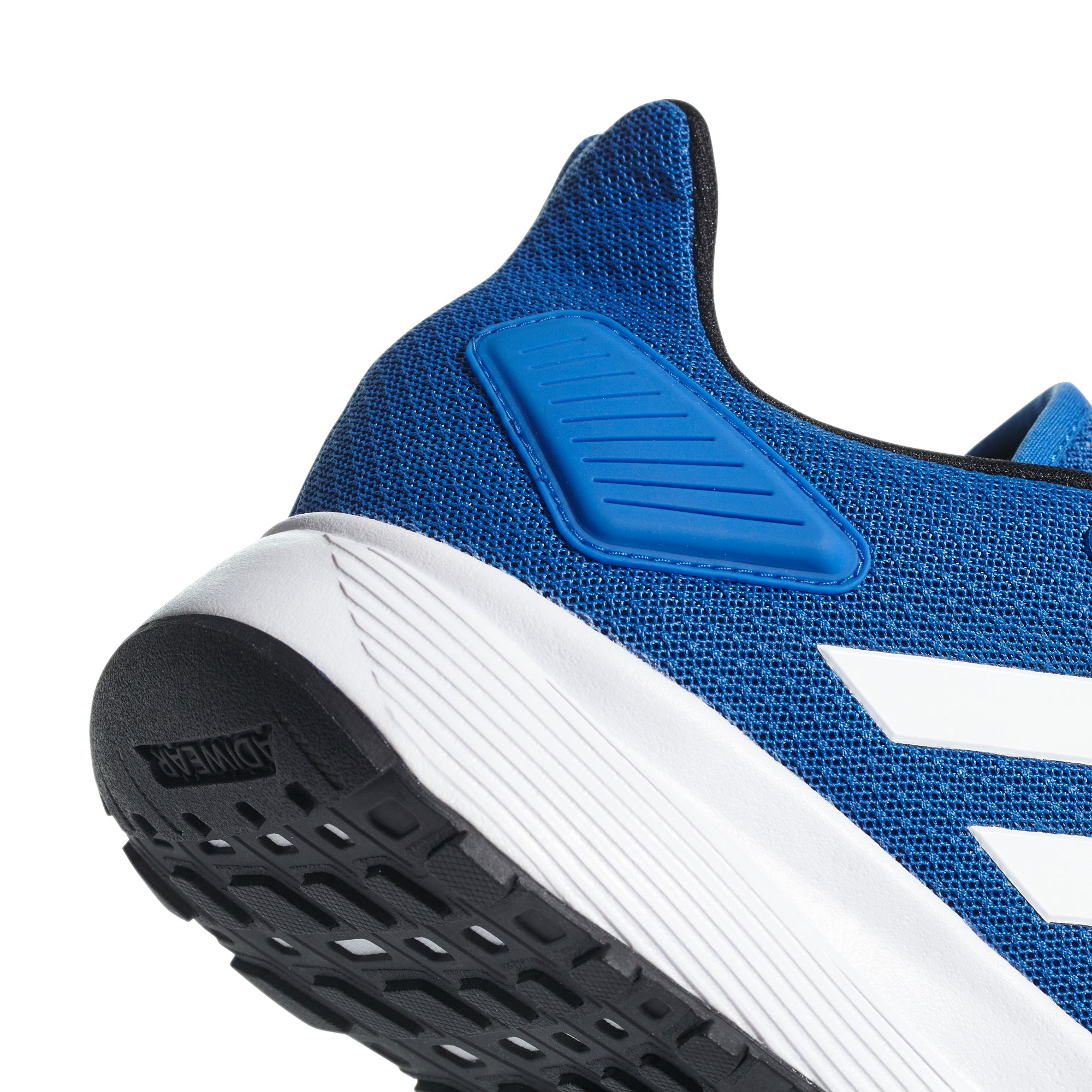 adidas blue and white running shoes 