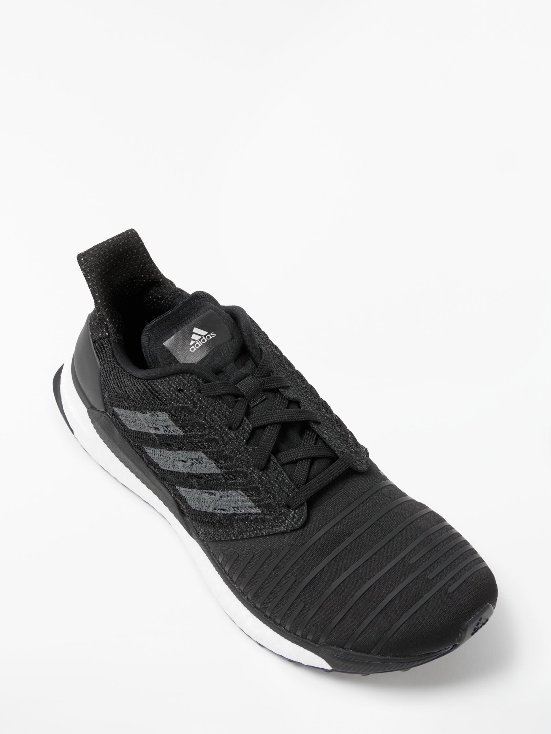 adidas solar boost running shoes men's black