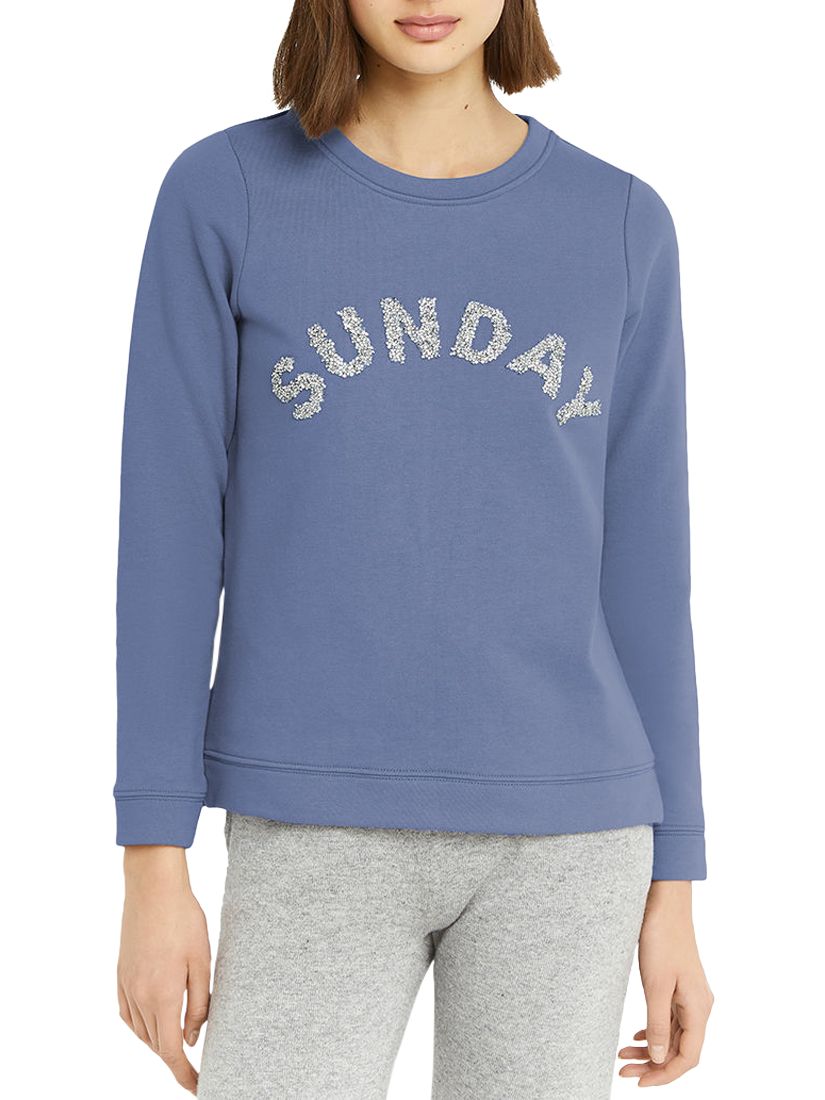 Oasis Sunday Sweatshirt, Mid Blue
