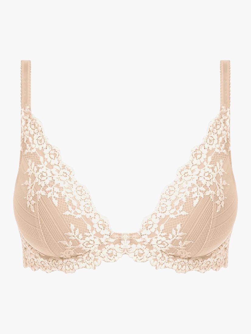 Buy Wacoal Embrace Lace Underwired Plunge Bra Online at johnlewis.com