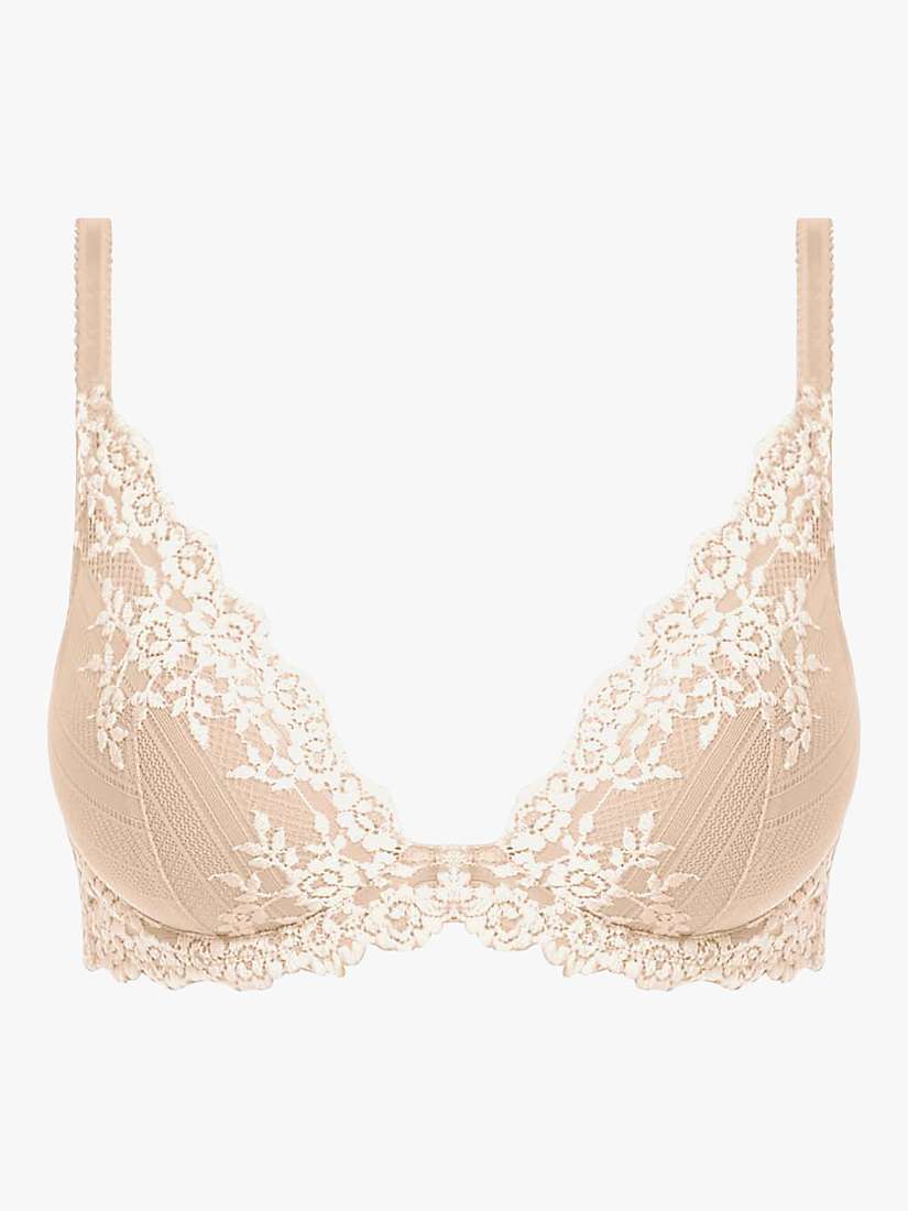 Wacoal Lace Perfection Underwired Bra, Charcoal at John Lewis